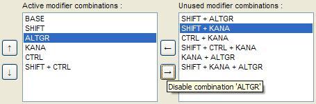 KbdEdit example replacing AltGR with KANA disabling AltGR modifier combination