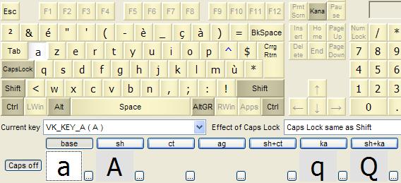 Multi lingual English French Keyboard