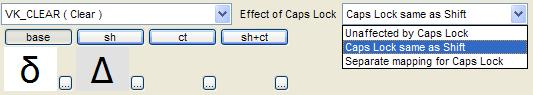 KbdEdit example letters mapped to media keys effect of Caps Lock