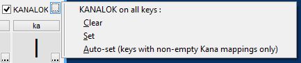 KbdEdit KANALOK on all keys