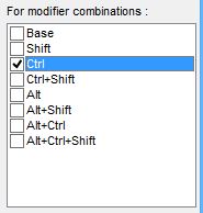 KbdEdit Alternative VK code modifier combinations check-list box